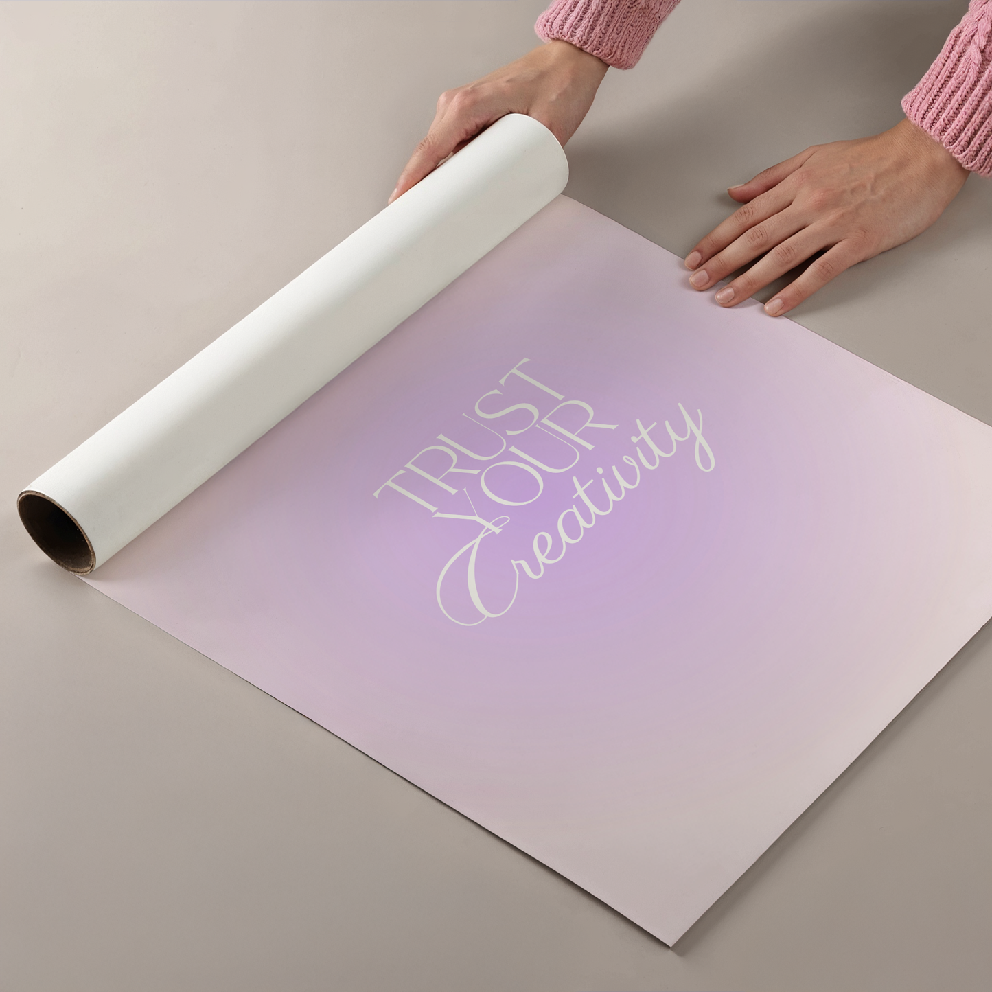 Trust Your Creativity Aura Print