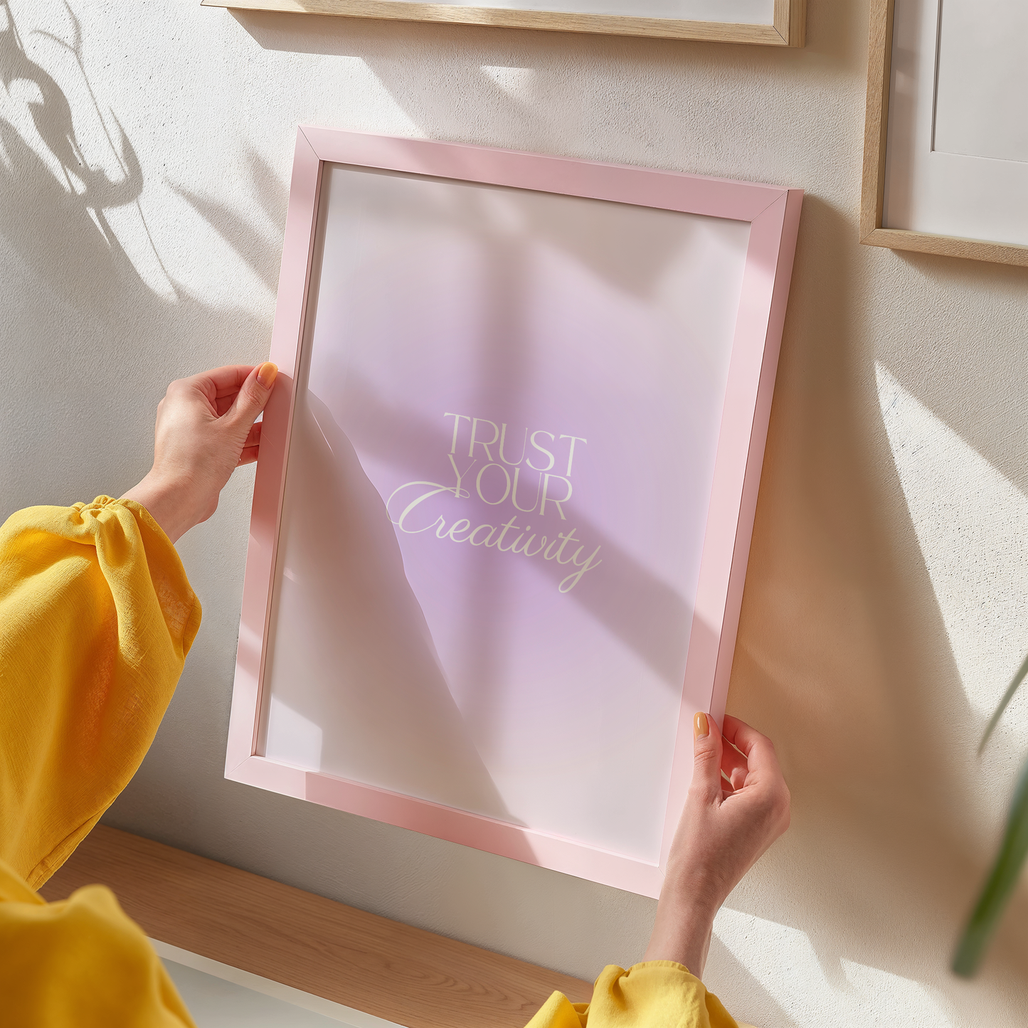 Trust Your Creativity Aura Print