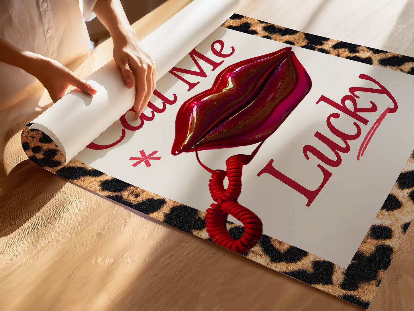 Yea Call Me Lucky Print