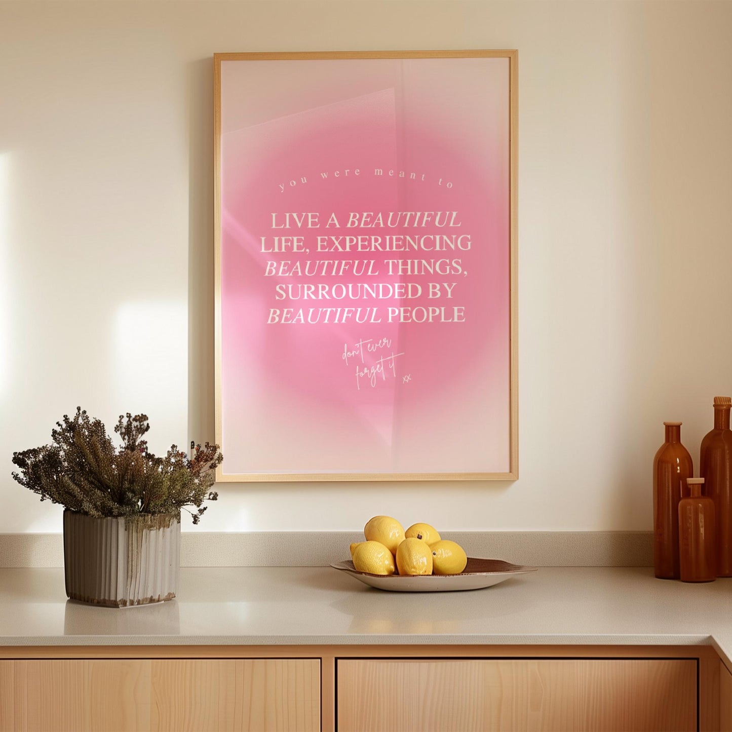 Live a Beautiful Life Print