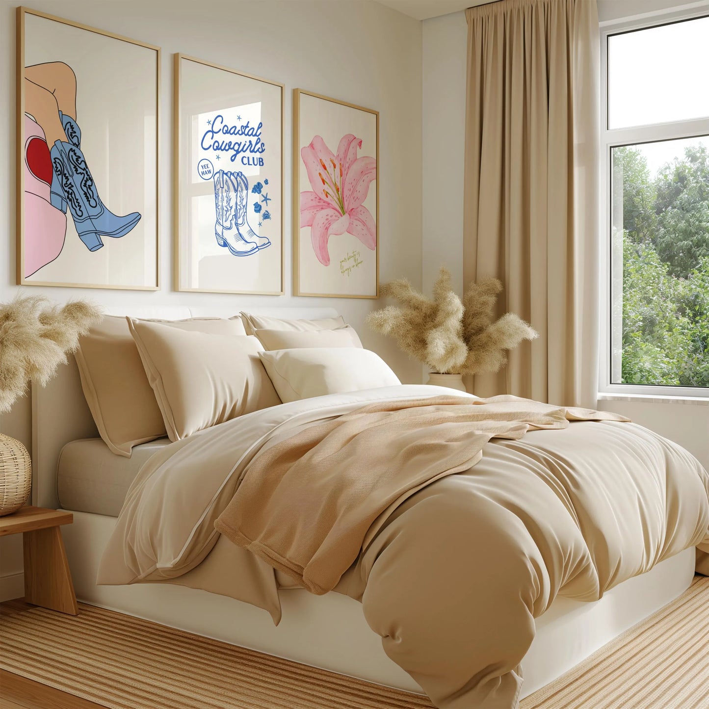 Coastal Cowgirl Club Print