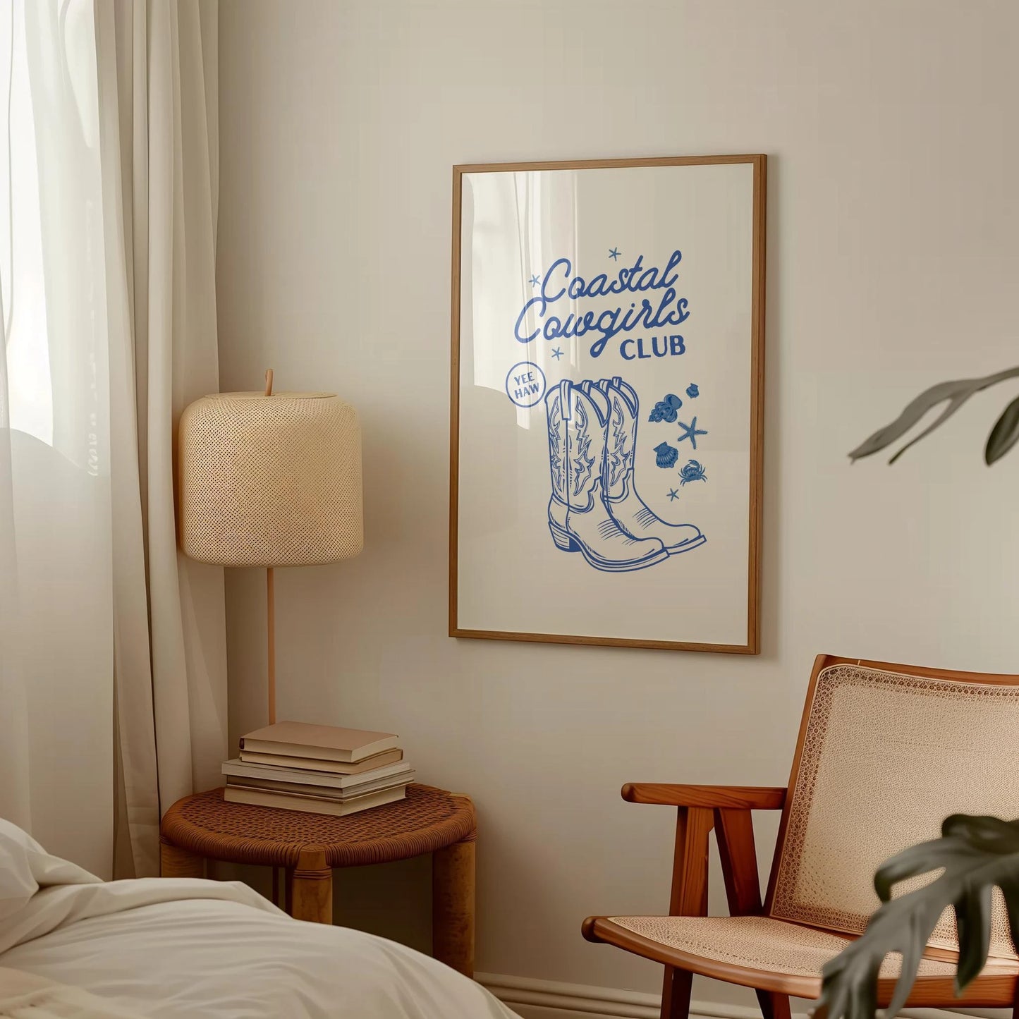 Coastal Cowgirl Club Print