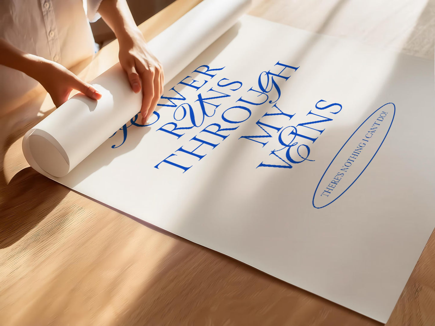 Power Inspirational Print