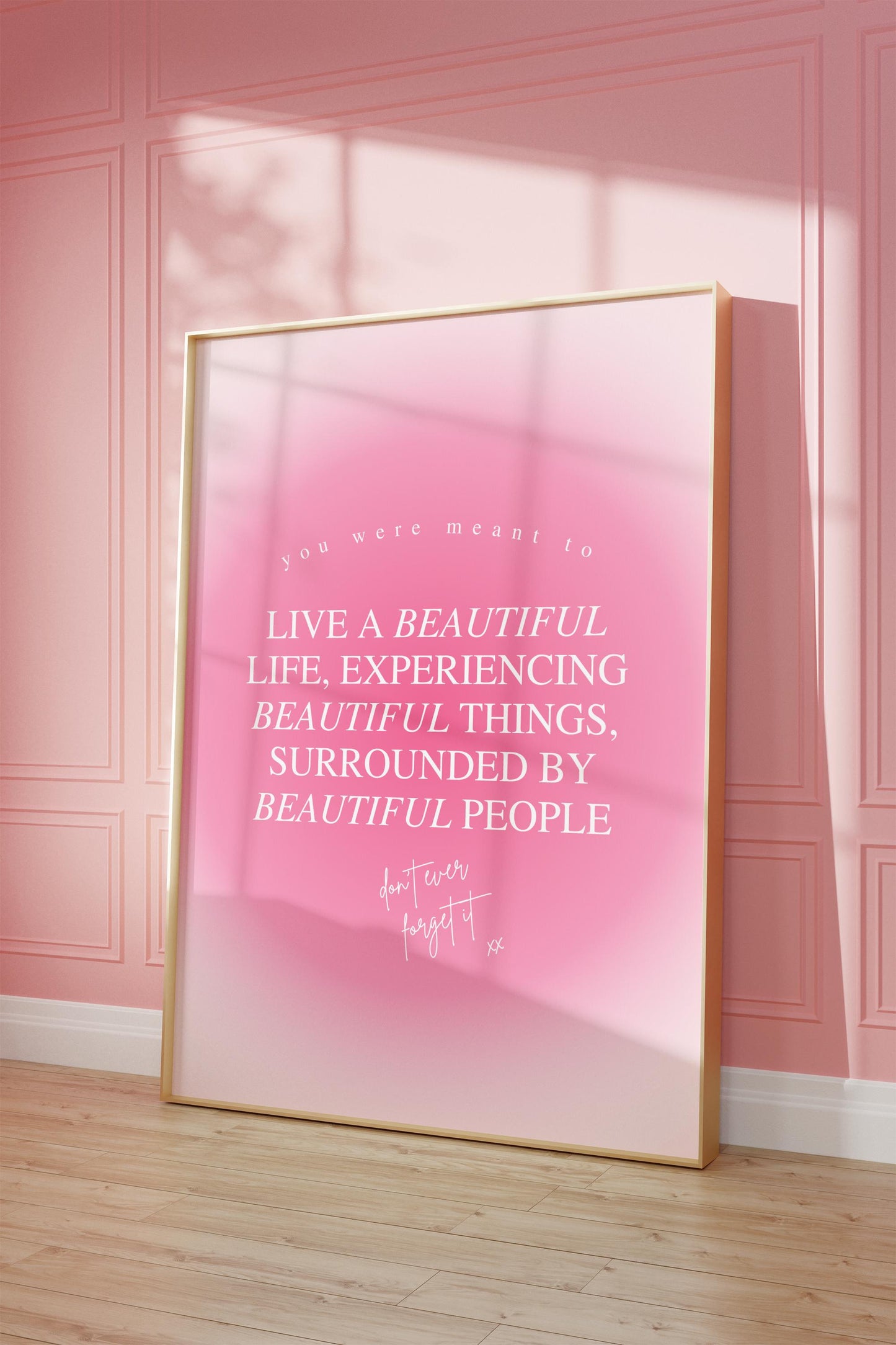 Live a Beautiful Life Print