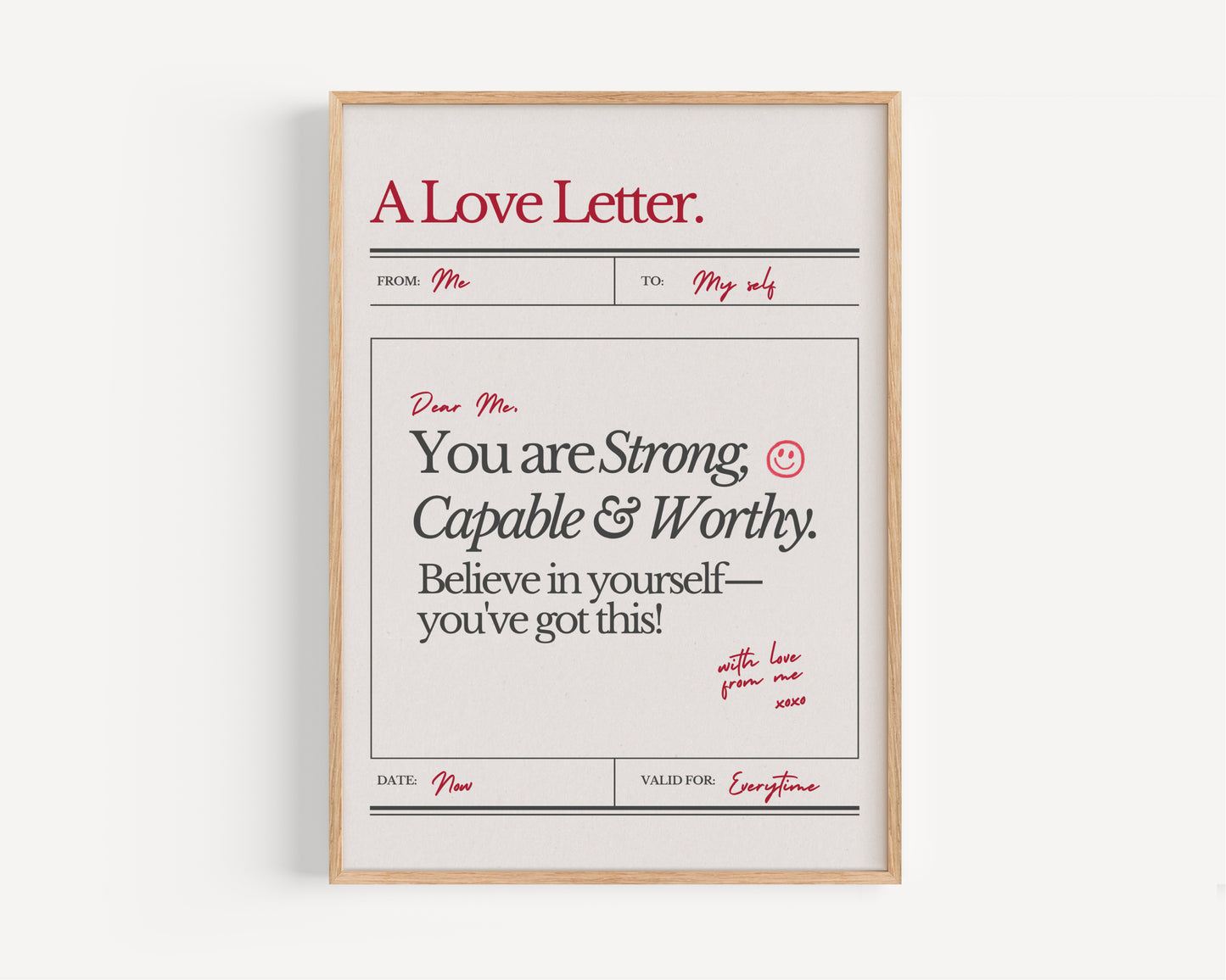 Love Letter Print