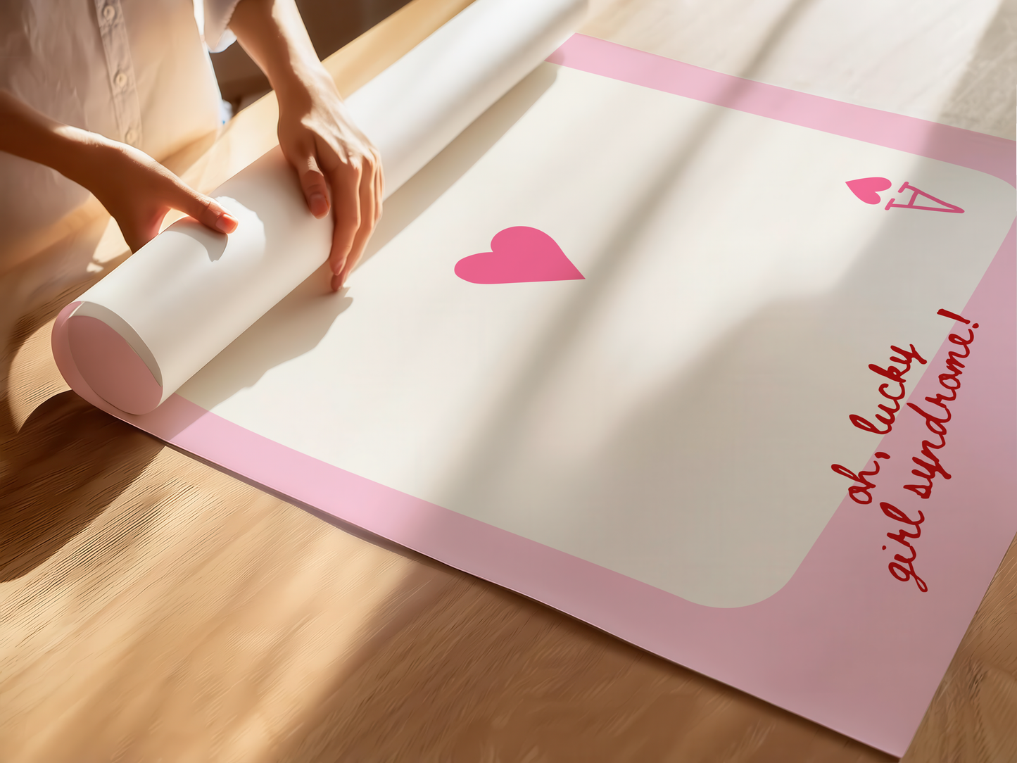 Oh, Lucky Girl Syndrome Ace Print
