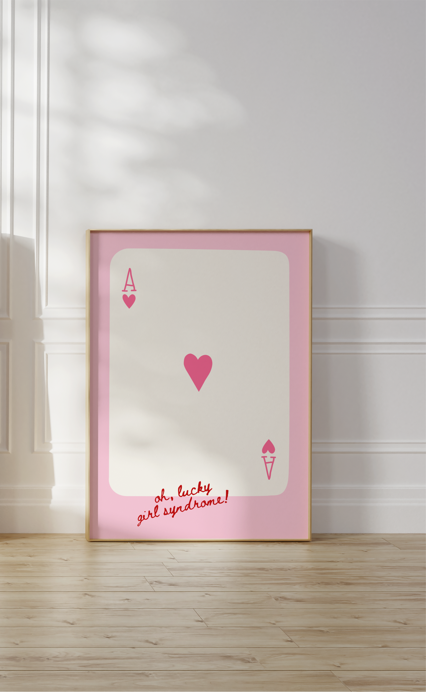 Oh, Lucky Girl Syndrome Ace Print