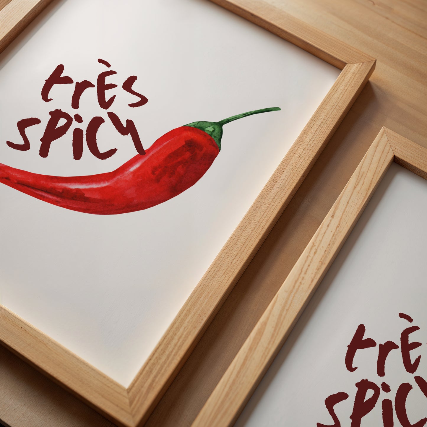 Très Spicy Hot Pepper Print
