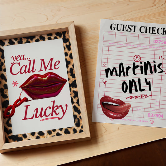 Martini's Only Print