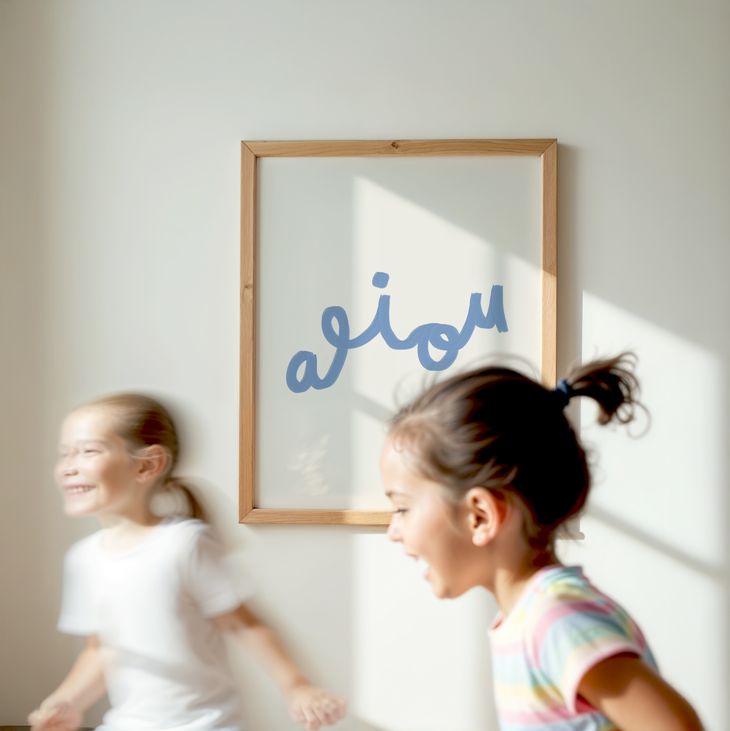 AEIOU Minimalist Print