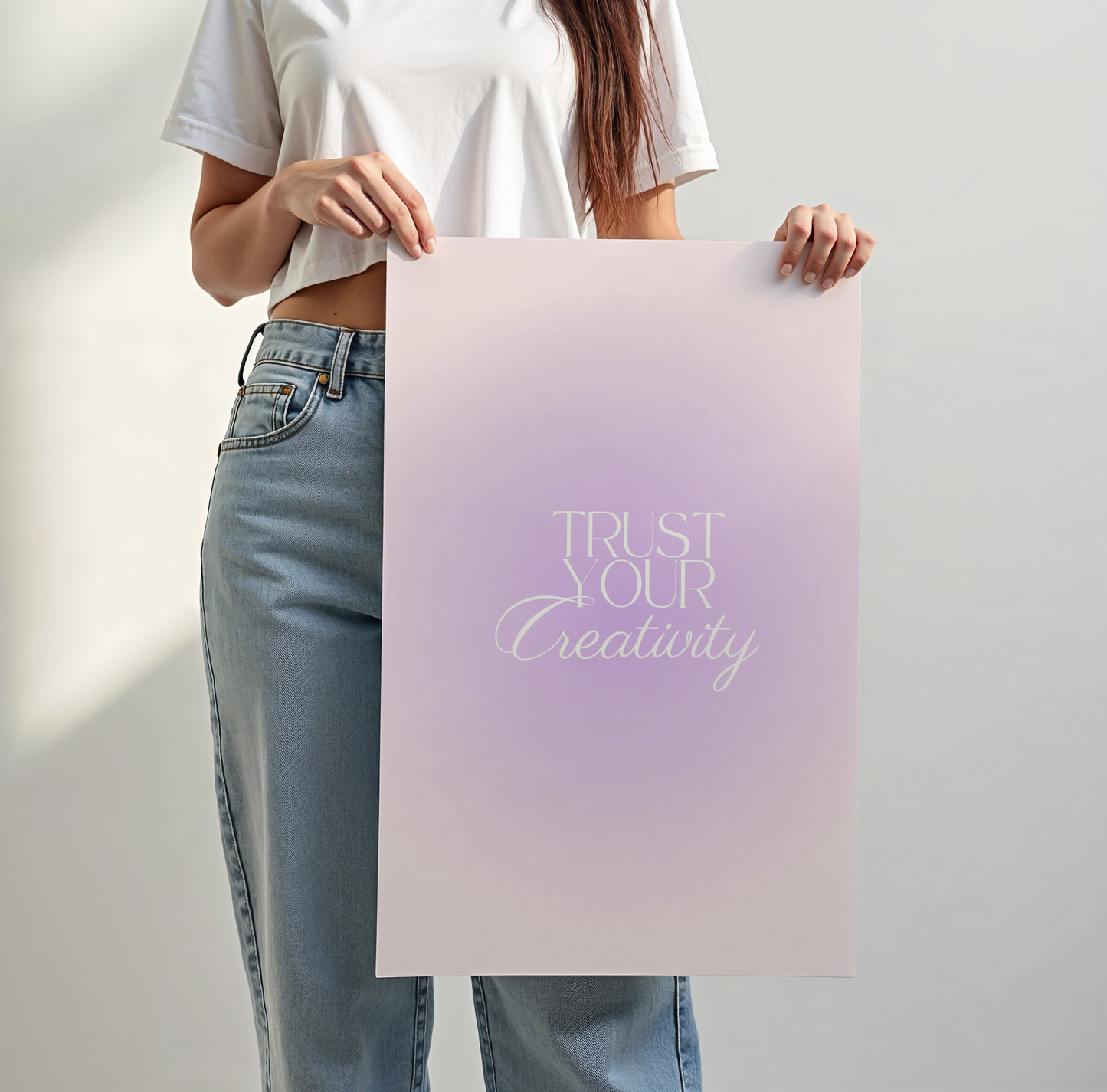 Trust Your Creativity Aura Print