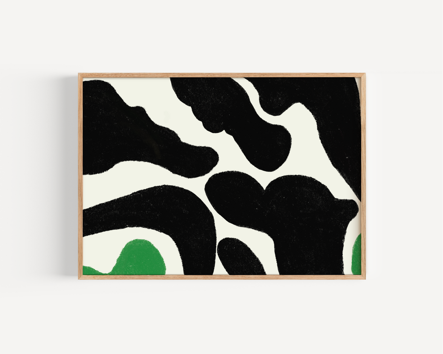 Dark Blur Abstract Print