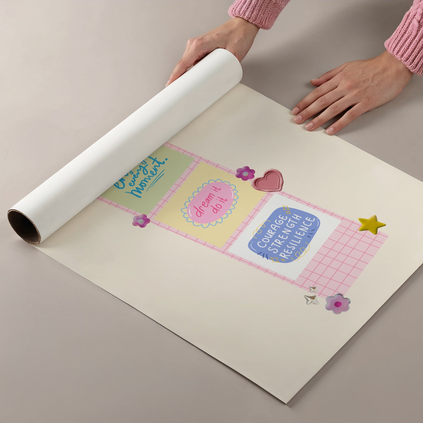 Affirmation Strip Print