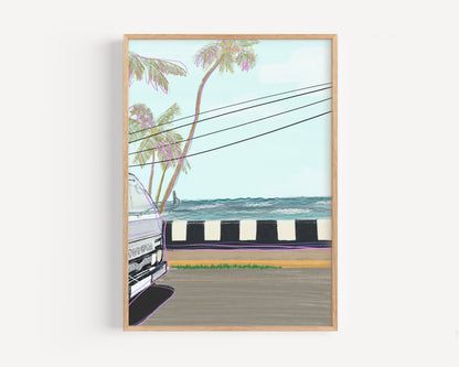 Tobago Drive Print