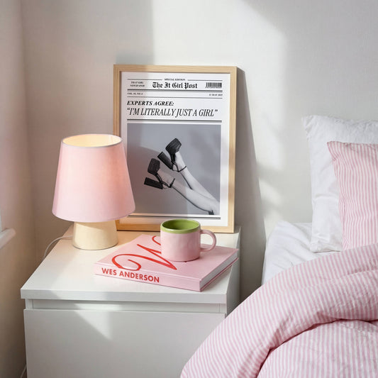 Literally Just a Girl Newspaper Print
