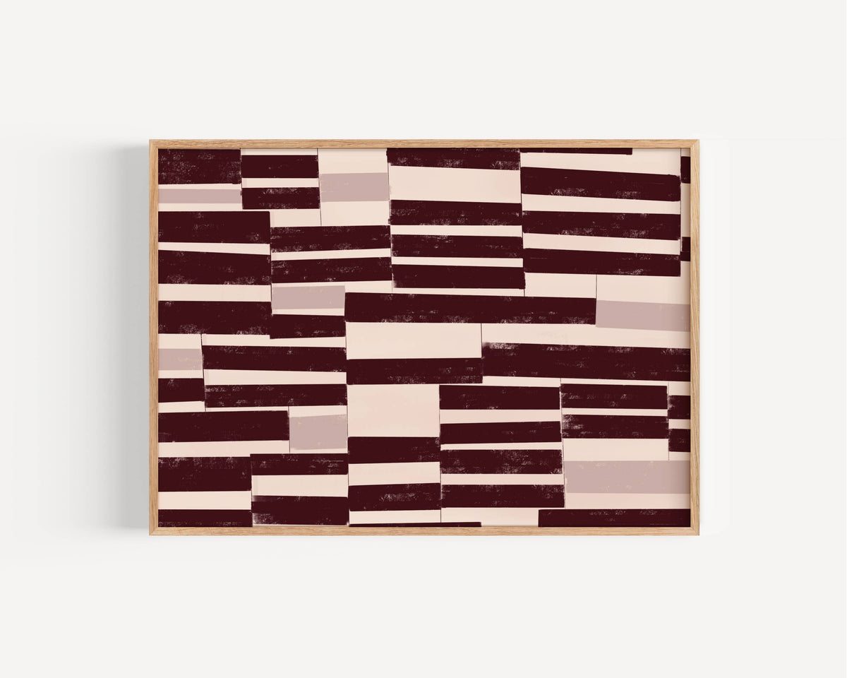 Block Geometric Print
