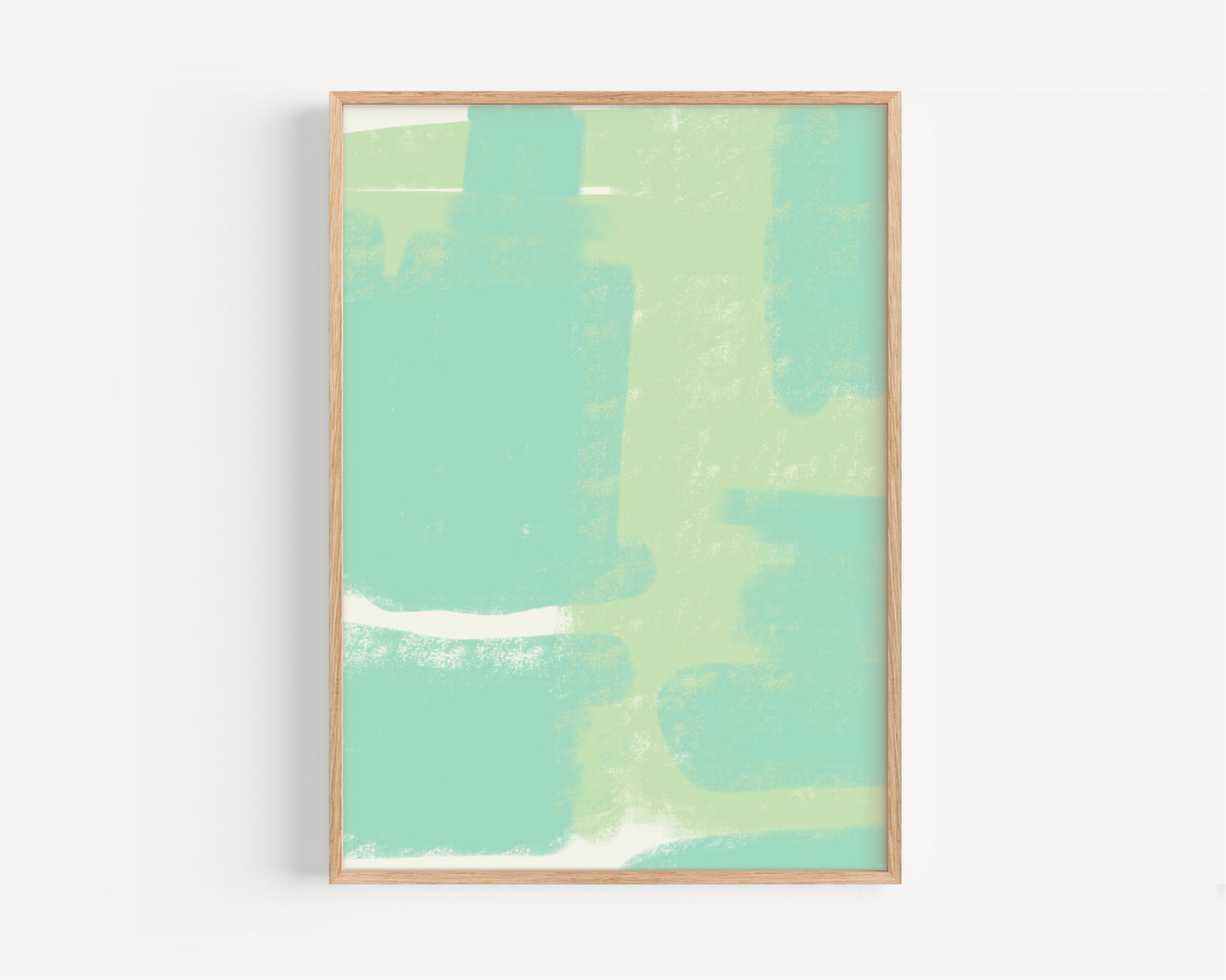 Seafoam Abstract Print