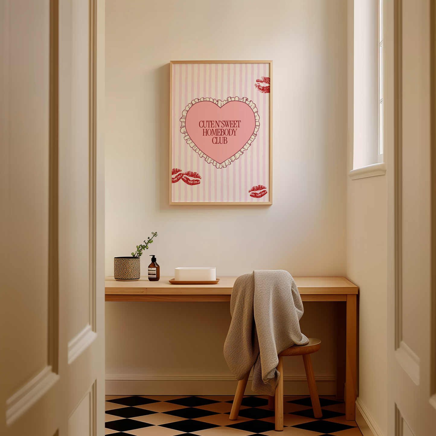 Cute N' Sweet Homebody Club Print