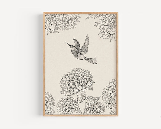 Ink Bird Print
