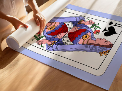 Queen of Spades Print