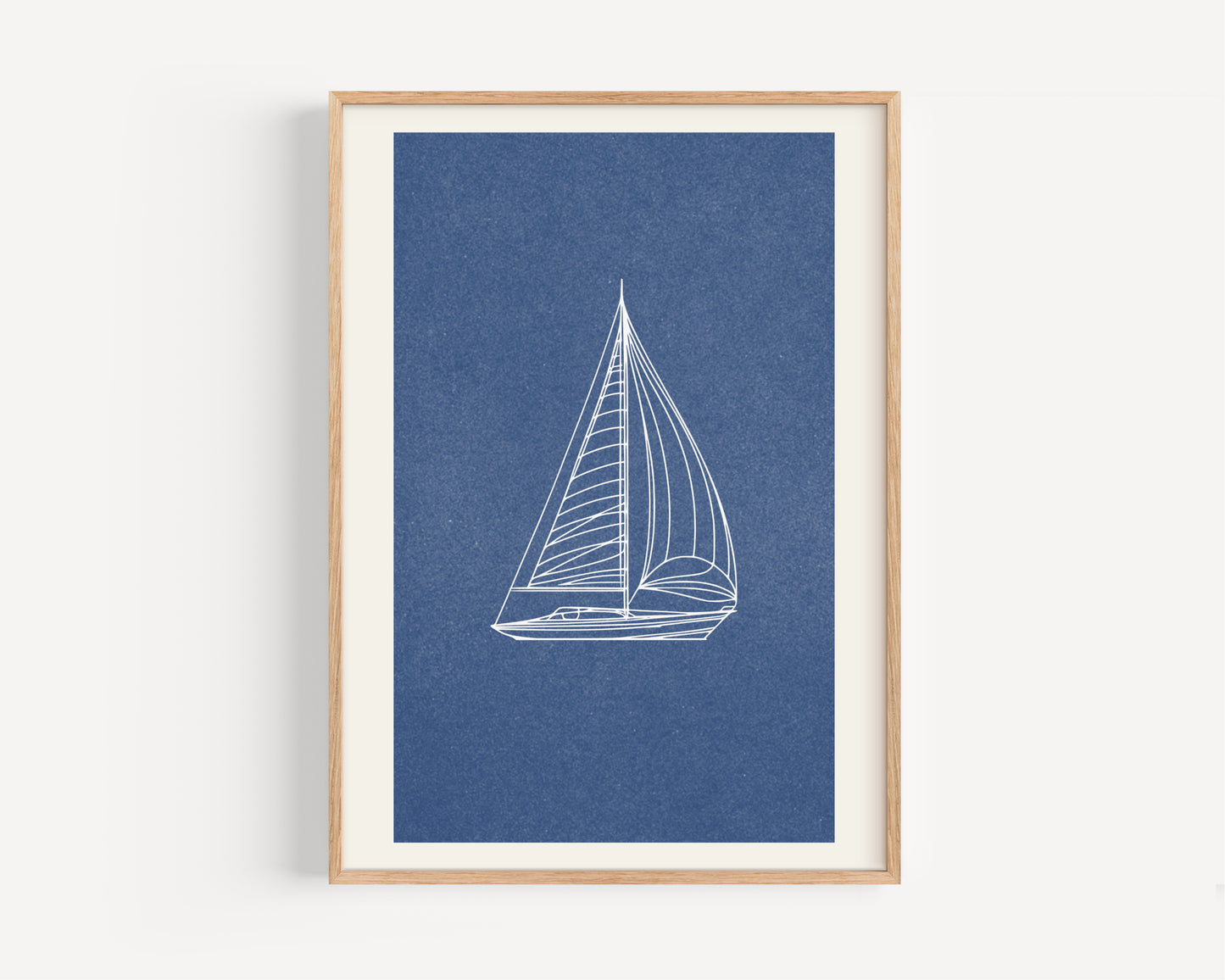 Coastal Sailboat Print